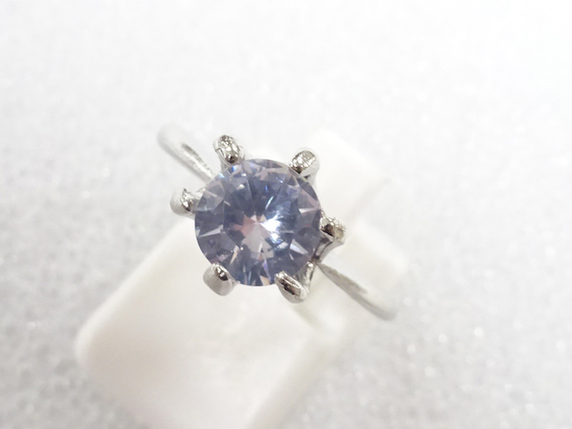 JAPANESE KIMONO / ANTIQUE CRYSTAL RING (SIZE 12)